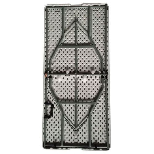 Table De Réception Pliante 6 Personnes - 150 Cm - Structure Acier Et Plateau En Polyéthylene Pehd