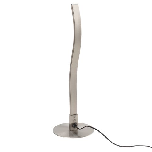 Lampe à poser LED H. 30 cm SNAKE Argentée
