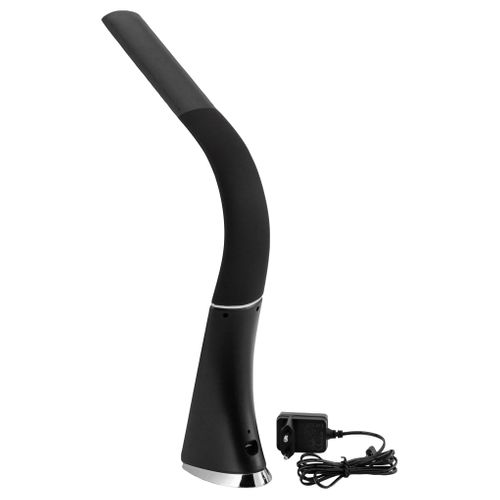 Lampe de bureau LED H. 37 cm FLEX Noire