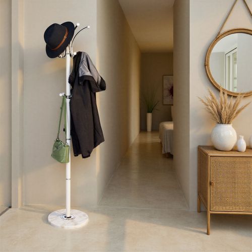 Porte manteaux H. 177 cm MARLEY Blanc