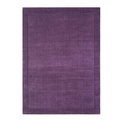 Tapis Tufté Main Candy En Laine - Mauve - 60x120 Cm