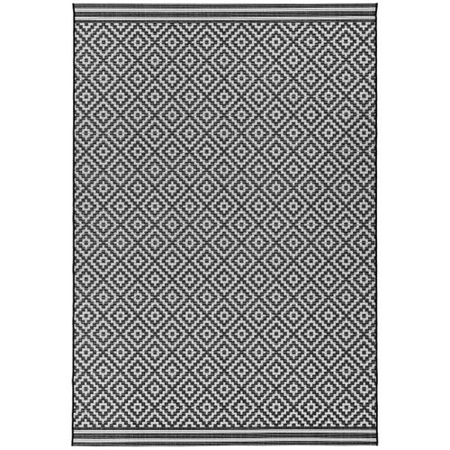 Tapis Indoor Outdoor Lobby En Polypropylène - Noir - 120x170 Cm