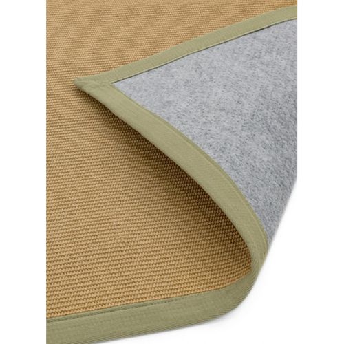 Tapis Lindo En Fibre Végétale - Beige Clair - 68x300 Cm