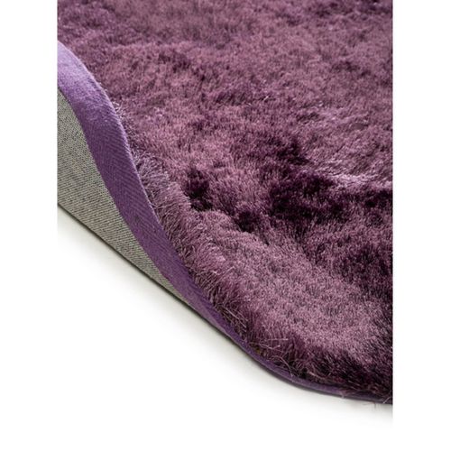 Tapis Shaggy Doux Gossip En Polyester - Mauve - 65x135 Cm