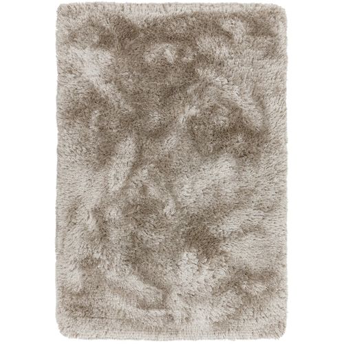 Tapis Shaggy Tufté Splash En Polyester - Beige - 140x200 Cm