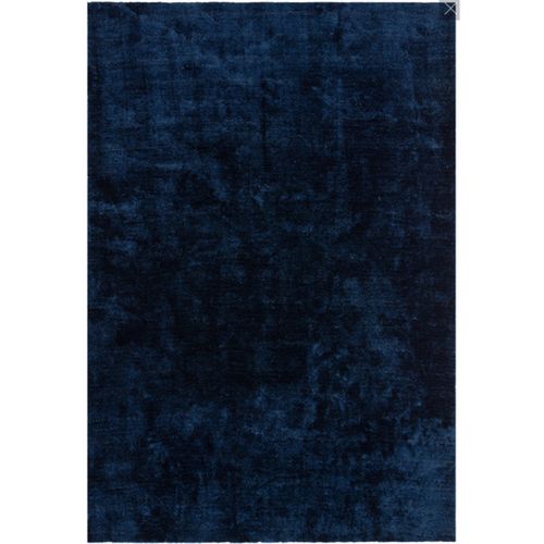 Tapis De Salon Lou En Polyester - Bleu Marine - 120x170 Cm