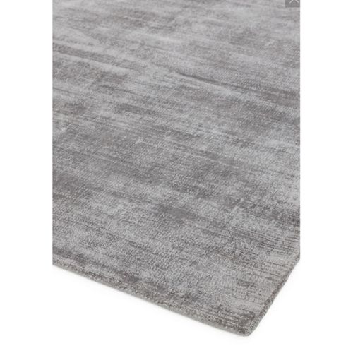 Tapis De Salon Lame En Viscose - Argent - 120x170 Cm