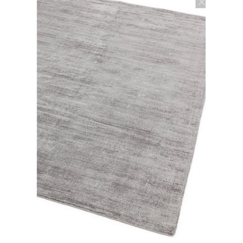 Tapis De Salon Lame En Viscose - Argent - 120x170 Cm