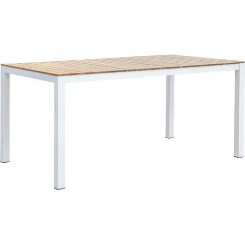 Table De Jardin Rectangulaire En Bois D'acacia - 6 Personnes - L160 X P90 X H75 Cm - Narel