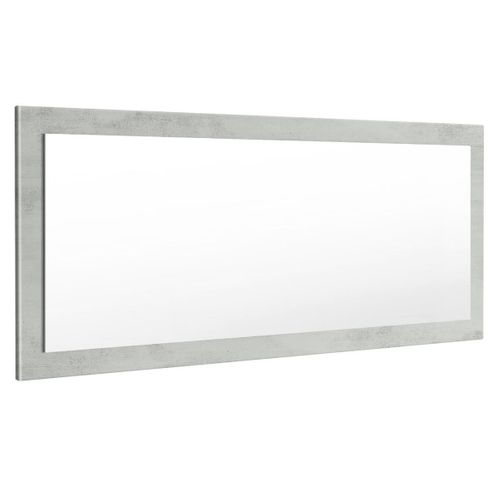 Miroir Aspect Béton Mat  (hxlxp): 139 X 55 X 2