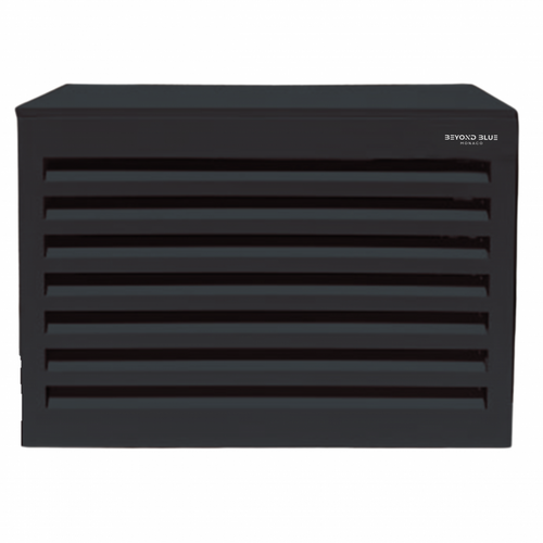 Cache Climatisation Venetian Gris Anthracite Ral7016 - Moyen L 110 X H 80 X P 55 Cm