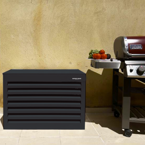 Cache Climatisation Venetian Gris Anthracite Ral7016 - Moyen L 110 X H 80 X P 55 Cm