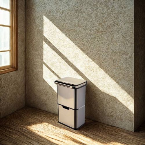 Poubelle Cuisine Automatique De Tri à 4 Compartiments - 60l - Inox Ss304 - Piles Ou Batterie