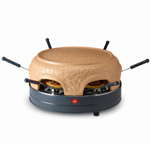 Pizza Party, Pizzarette, Appareil Four à Pizza Pour 6 Personnes, Dôme En Terre Cuite