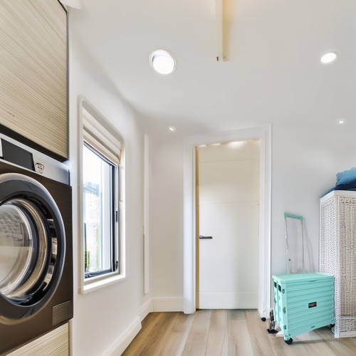 Chariot De Course 8 Roues - Pliable - Plastique - Avec Couvercle - Bleu Turquoise - 70kg