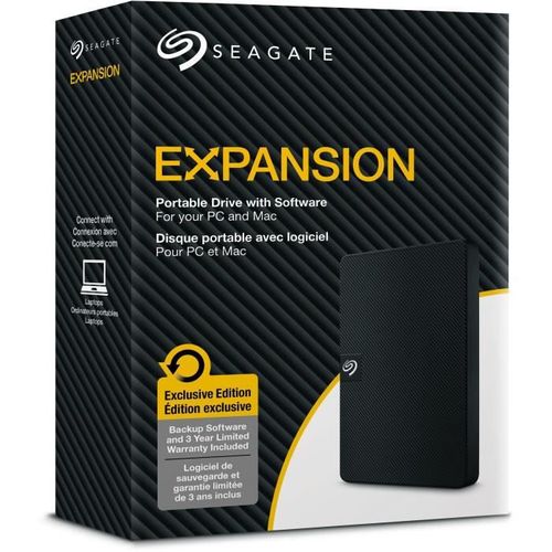 Disque Dur Externe - Seagate - Expansion Portable - 5to - Usb 3.0 Stkm5000400