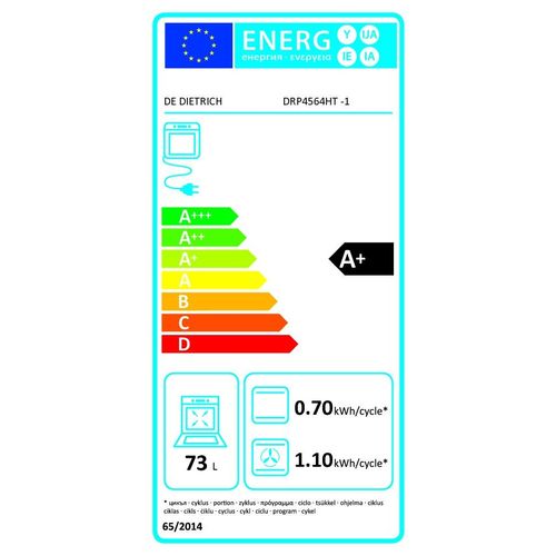 Four Encastrable Multifonction 73l Pyrolyse - Drp4564ht