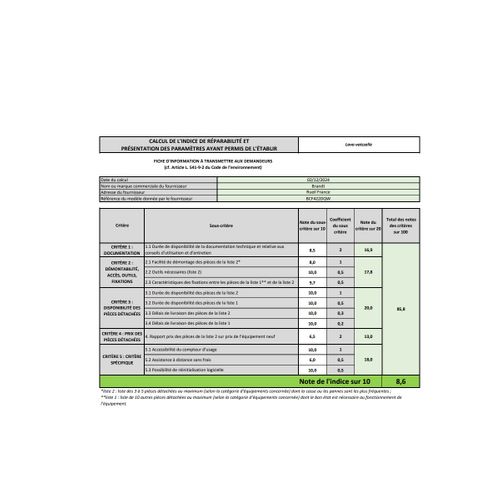 Lave-vaisselle 60 Cm 14 couverts 42 dB - Bcf422dqw