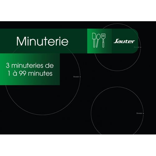 Table De Cuisson Induction 3 Foyers Touches Sensitives 7200w - Si934b