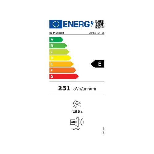 Congélateur encastrable 196l Froid ventilé - DFU1781EN