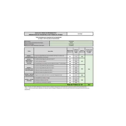Lave-linge Frontal 10 kg 1400 trs/mn - Lfvq304w