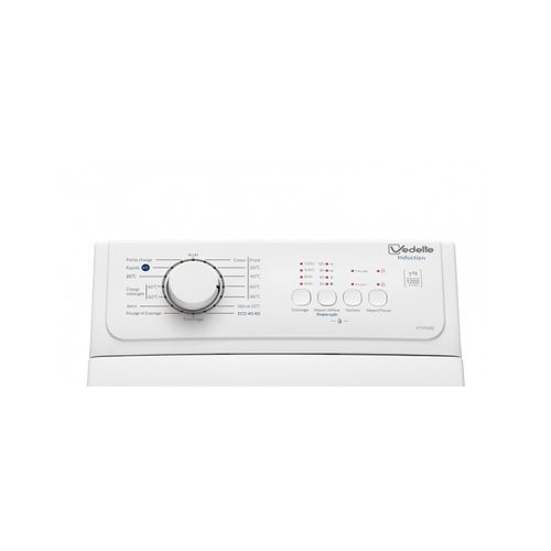 Lave Linge Top 7 kg 1200 trs/mn - Vt37026q Blanc