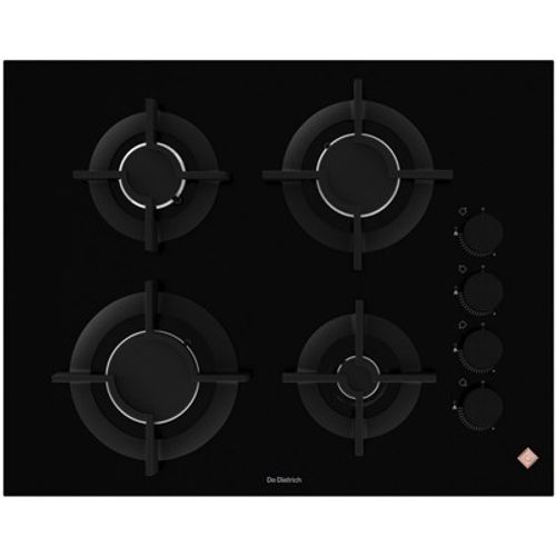 Table de cuisson verre gaz 4 foyers - 65cm - Dpg4640h