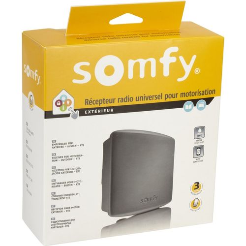 Récepteur Rts Extérieur Pour Portail Ou Porte De Garage - Somfy