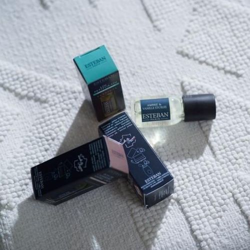 Concentré De Parfum Ambre Et Vanille 15 Ml En Verre