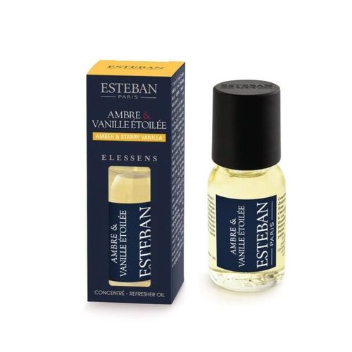 Concentré De Parfum Ambre Et Vanille 15 Ml En Verre