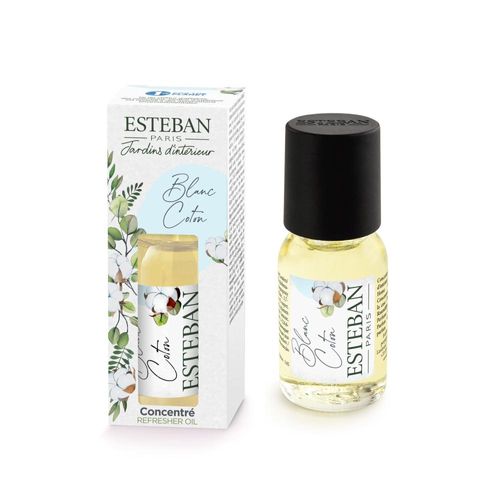 Concentré De Parfum Blanc Coton 15 Ml En Verre
