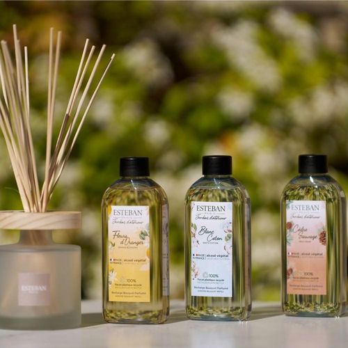 Recharge Pour Bouquet Parfumé Blanc Coton 200 Ml En Plastique