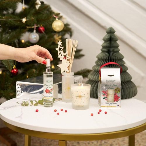 Bouquet Parfumé Baies Et Fleurs D'hiver 100 Ml En Verre