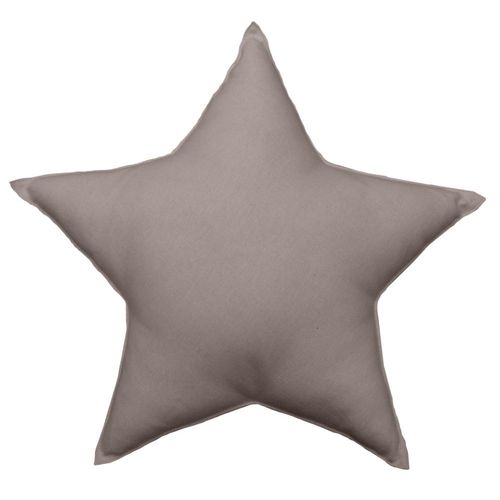 Coussin Uni En Forme D' Etoile - 40 Cm - Vison
