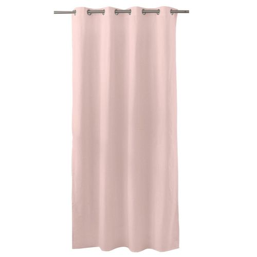 Rideau Uni Effet Bachette - 135 X 240 Cm - Rose