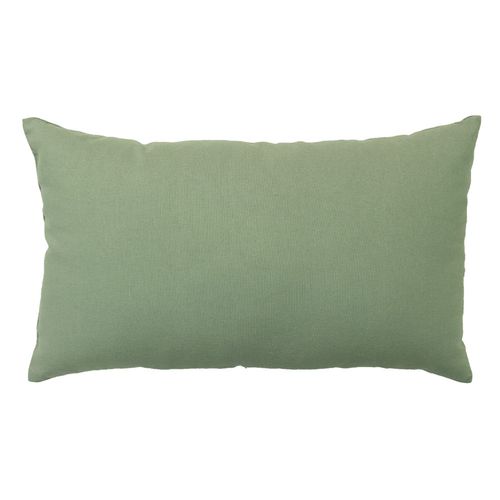 Coussin Non Déhoussable En Coton Uni - 30x50 Cm - Taupe