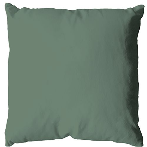 Coussin Uni En Polyester - 40 X 40 Cm - Argile