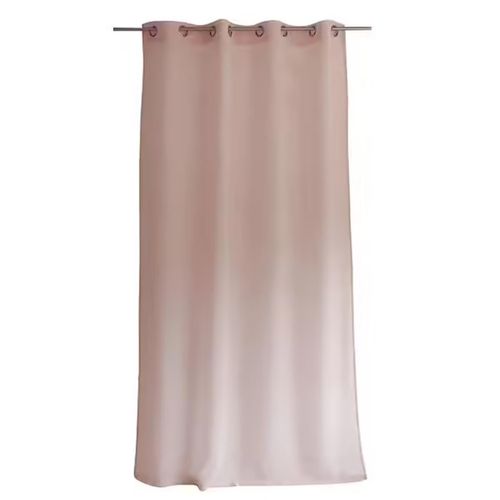 Voilage Tamisant à L'aspect Lin - 140x240 Cm - Vieux Rose