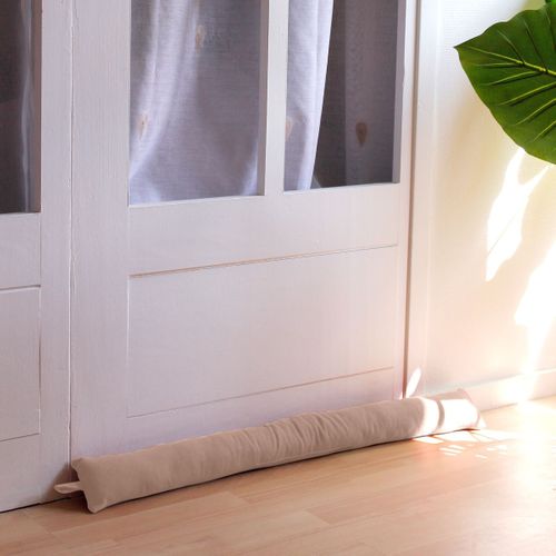 Boudin De Porte Uni - 8 X 80 Cm - Naturel