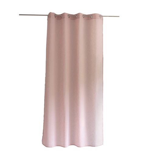 Voilage Tamisant Avec Jour Échelle - 140 X 240 Cm - Beige Rose