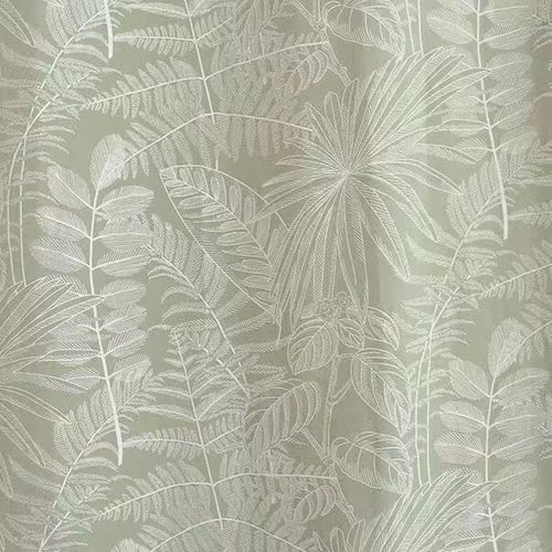 Rideau Imprimé à Oeillets "mambo" 140x240cm Vert Olive