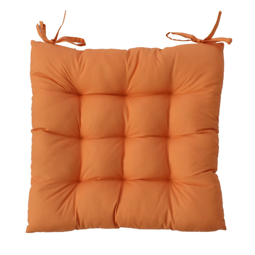 Galette Piquée Extérieure - 38x38 Cm - Orange