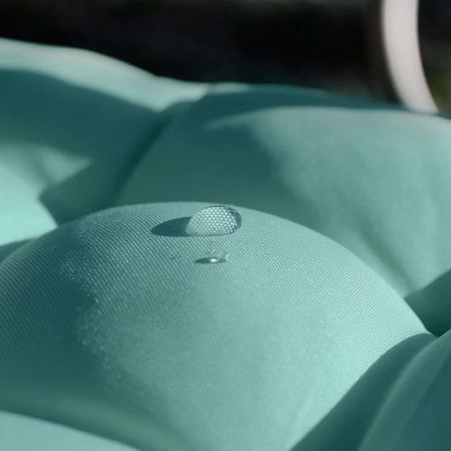 Galette De Chaise Piquée - 38x38 Cm - Vert