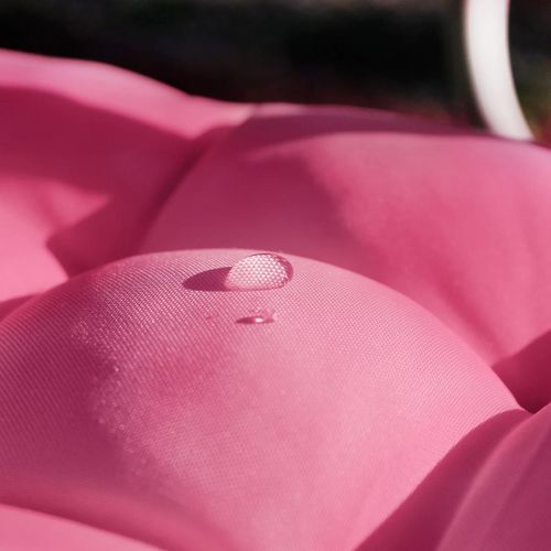 Galette De Chaise Piquée - 38x38 Cm - Fuchsia