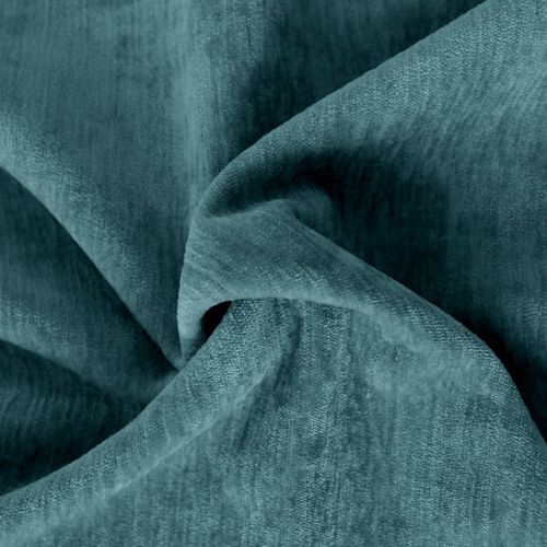 Rideau Thermique En Velours Doublé Polaire - 140x260 Cm - Bleu Canard