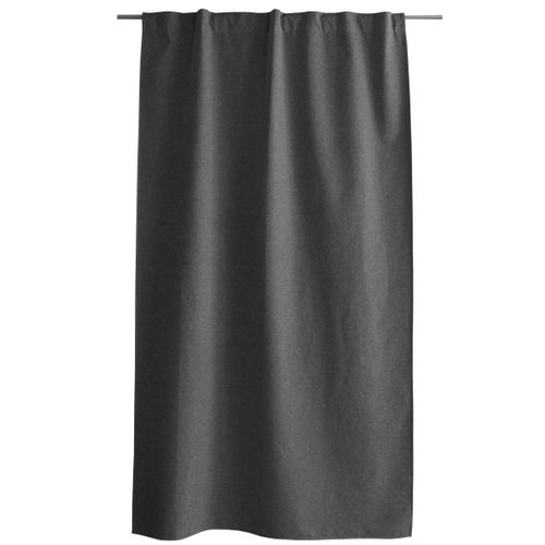 Rideau Occultant Opacité Maximale "eclipse" 140x240cm Gris Foncé