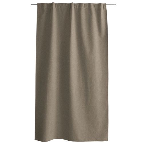 Rideau Occultant Aspect Chambray - 140x240 Cm - Taupe