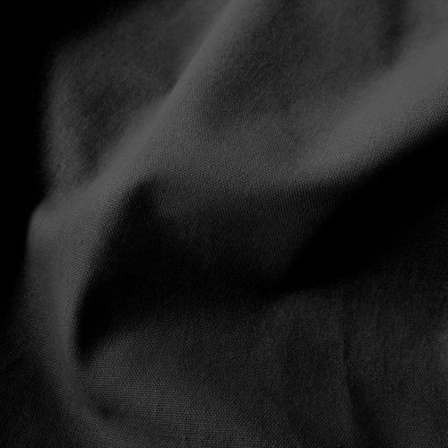 Rideau Coloré En Pur Coton 8 Oeillets - 135x240 Cm - Gris Anthracite