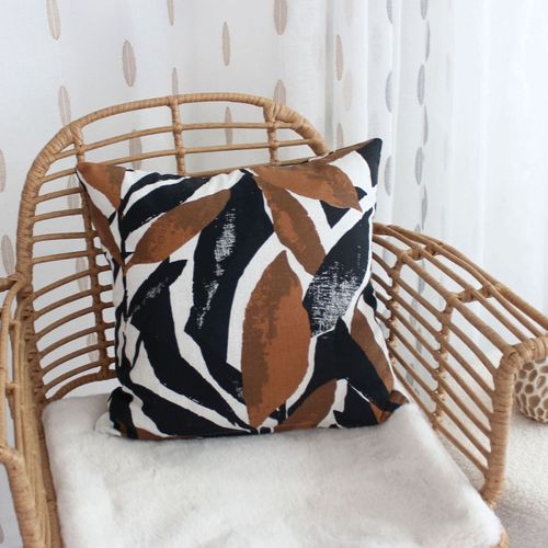 Coussin Déco à Motif "copper" 40x40cm Multicolore