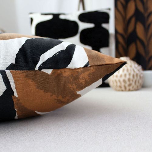 Coussin Déco à Motif "copper" 40x40cm Multicolore